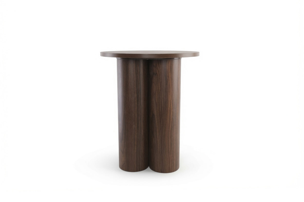ELYN WALNUT SIDE TABLE
