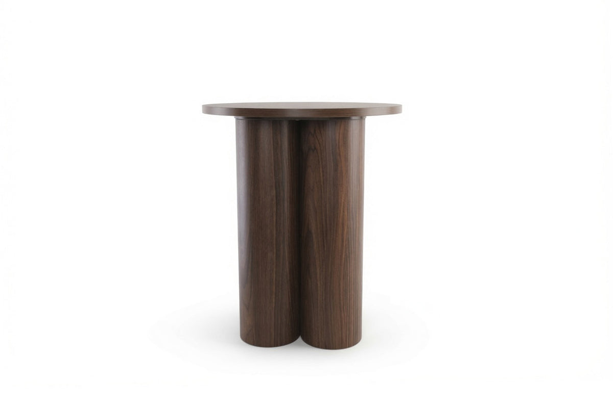 ELYN WALNUT SIDE TABLE