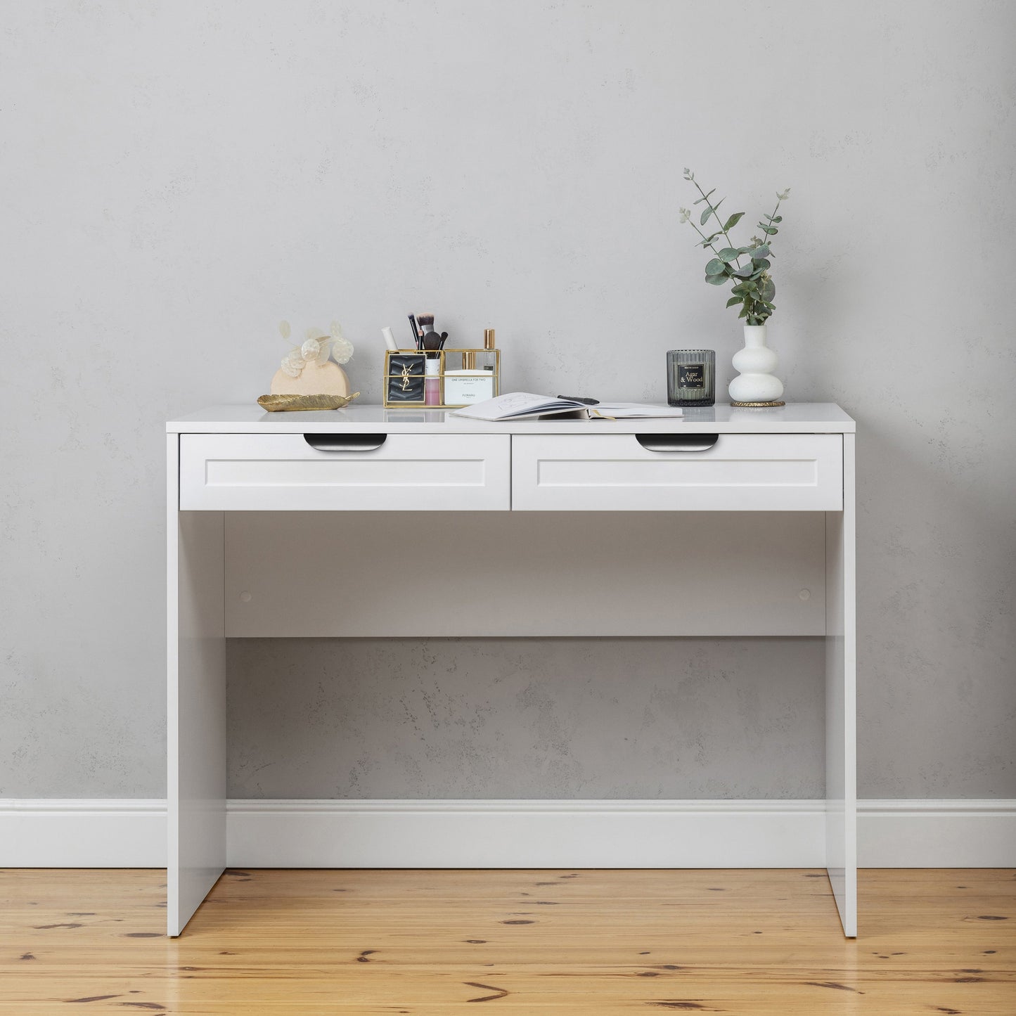 ODESSA DESK - WHITE - HAMPTONS - PULL BLACK