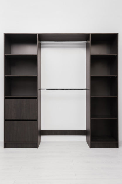 Basel Walk In Wardrobe Kit - Classic - Nordic Ash