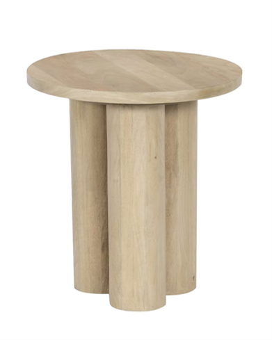ELYN NATURAL OAK SIDE TABLE