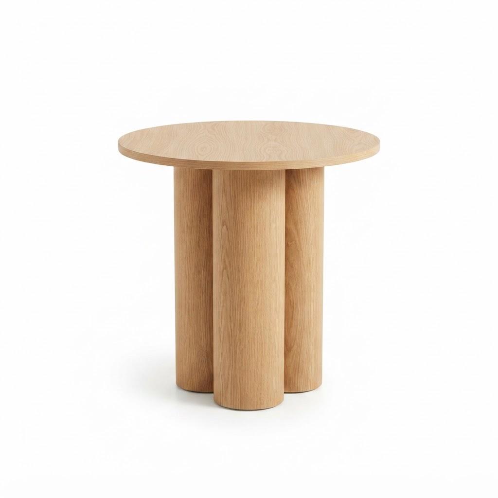 ELYN NATURAL OAK SIDE TABLE