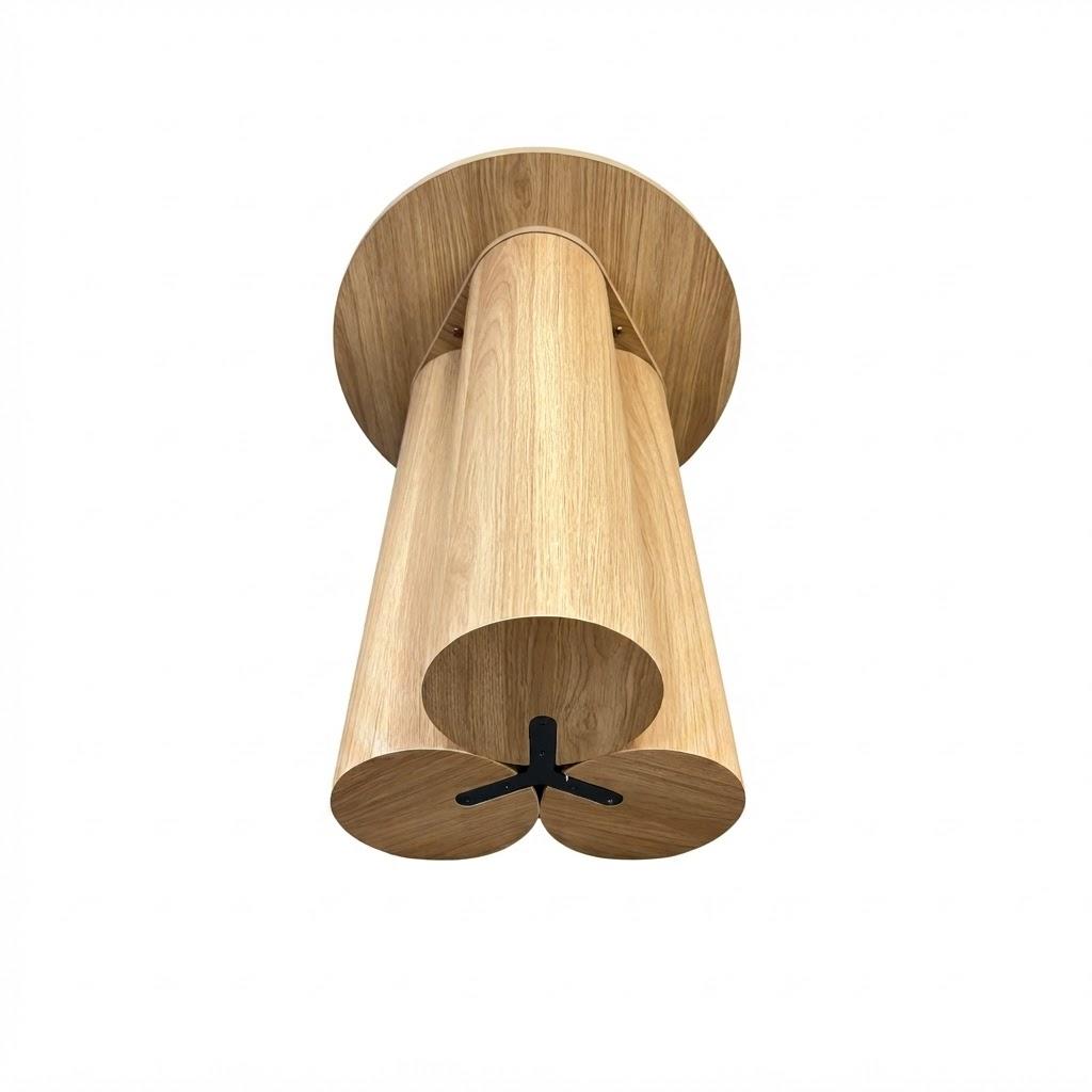 ELYN NATURAL OAK SIDE TABLE
