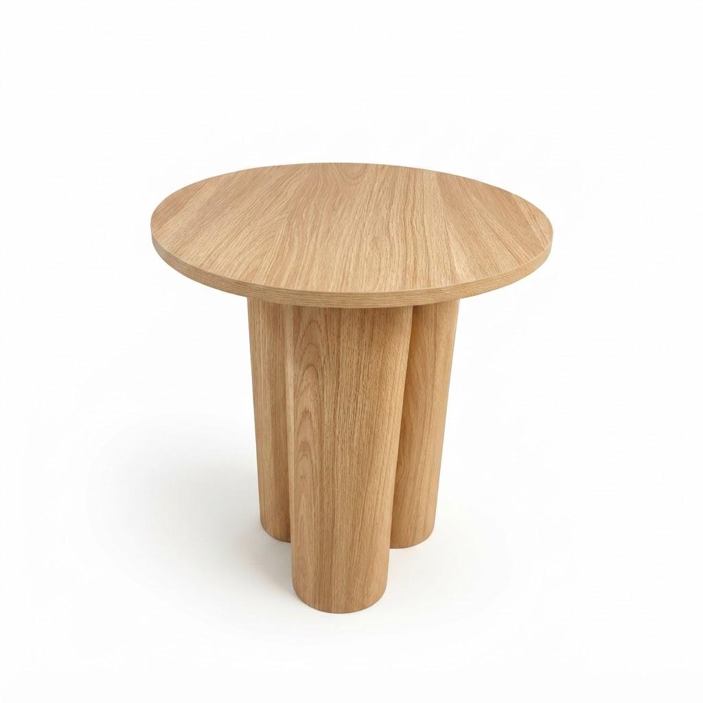 ELYN NATURAL OAK SIDE TABLE