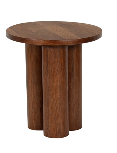 ELYN WALNUT SIDE TABLE