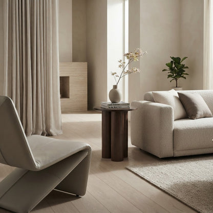 ELYN WALNUT SIDE TABLE
