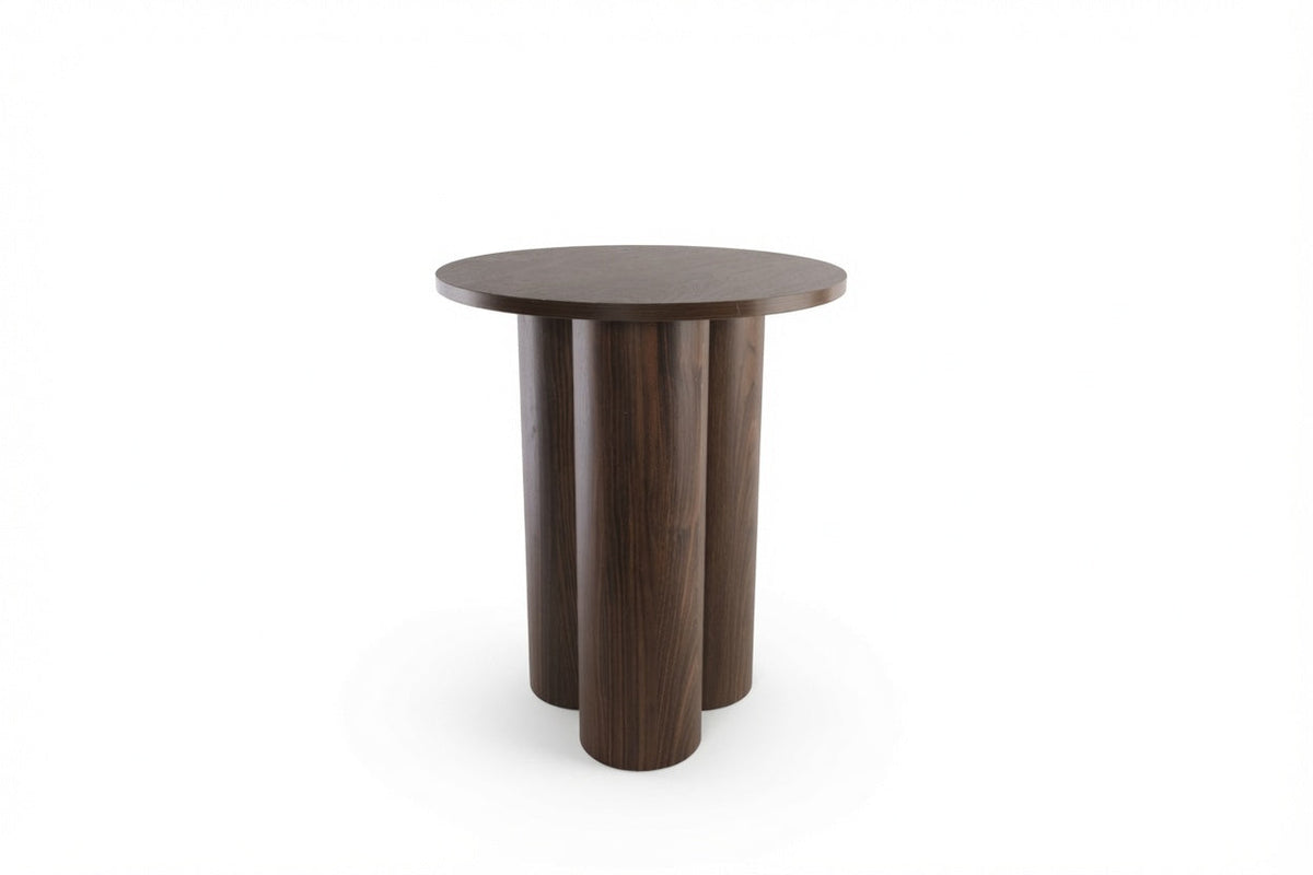 ELYN WALNUT SIDE TABLE
