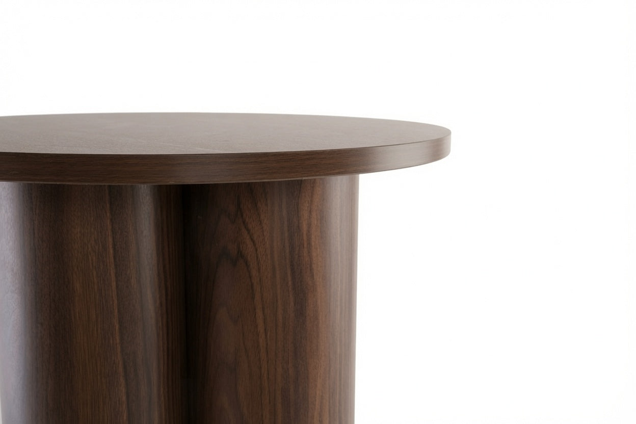 ELYN WALNUT SIDE TABLE