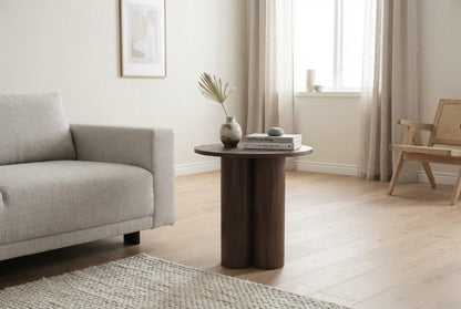 ELYN WALNUT SIDE TABLE