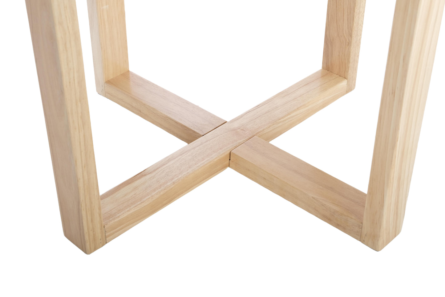 LYRA SIDE TABLE WITH NATURAL OAK TRAVERTINE