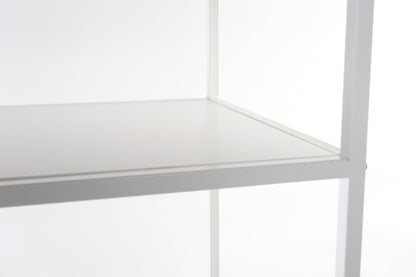 AURA ENTRY CONSOLE WHITE WITH WHITE MARBLE