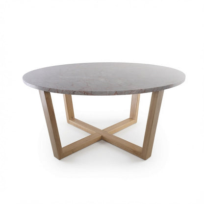 LYRA COFFEE TABLE WITH ROSE' MARBLE