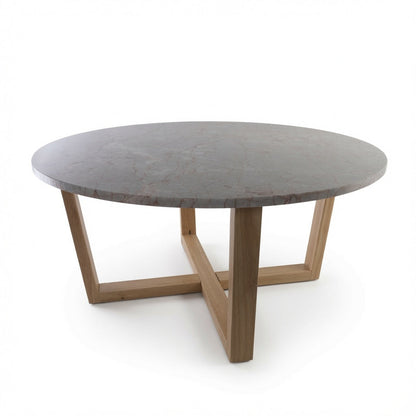 LYRA COFFEE TABLE WITH ROSE' MARBLE