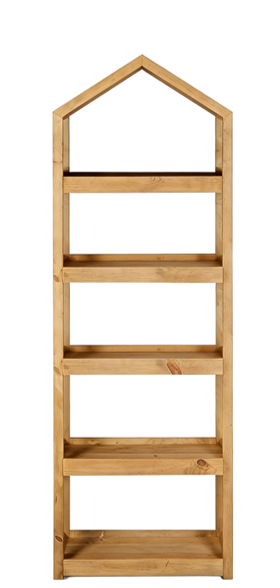 ORIS NATURAL OAK OAK DISPLAY SHELF