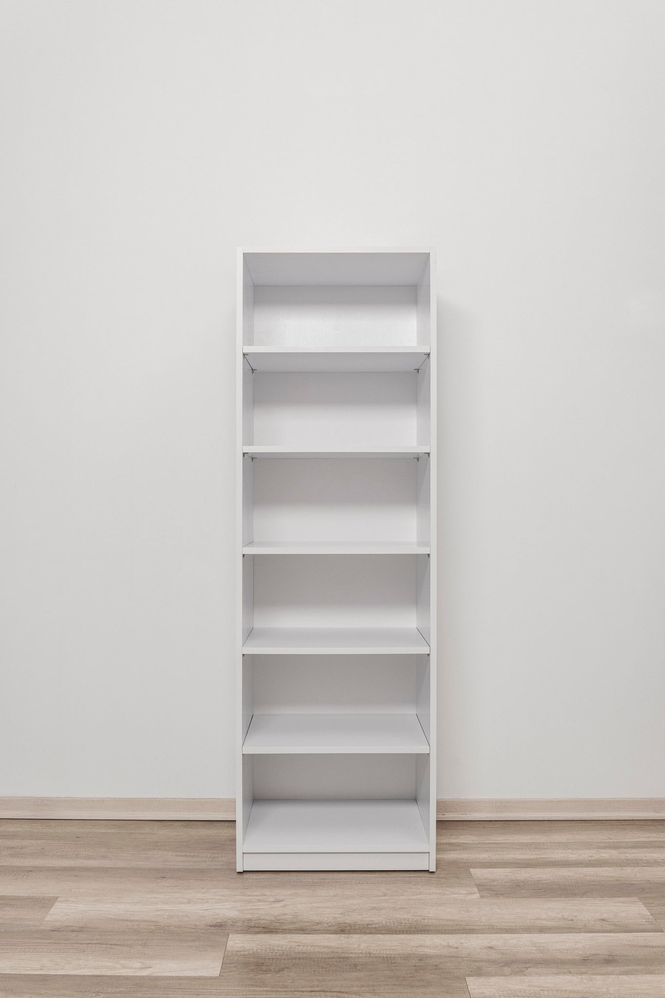 Geneva Built In Wardrobe - 6 Shelf Module - White