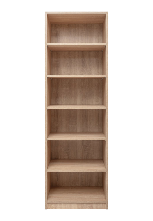 MALMO SIX SHELF WALK IN WARDROBE - NATURAL OAK